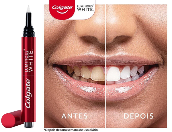 Caneta Branqueadora Colgate Luminous White