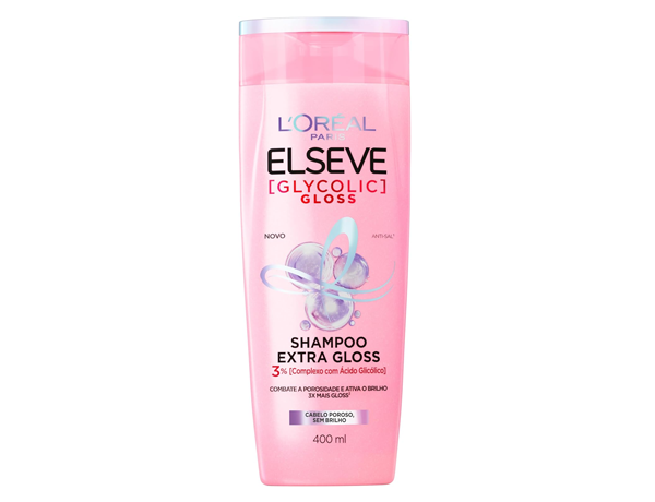 Shampoo Haircare Elseve Glycolic Gloss L’Oréal